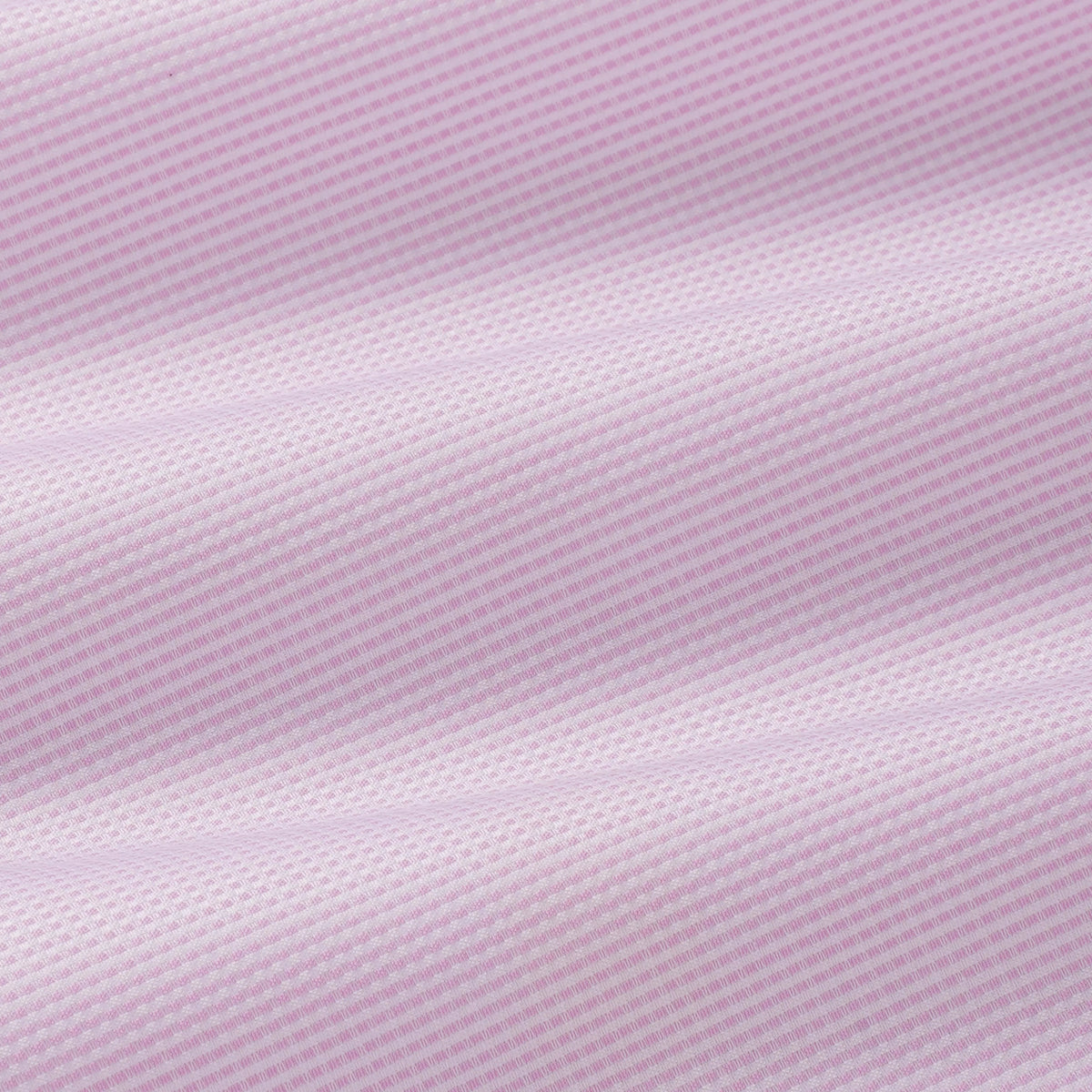 Pale Pink & White Tailored Fit Double Cuff Jacquard Micro Check Formal Shirt